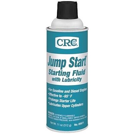 Crc Jump Start Starting Fluid With Lubricity, 11 Wt Oz 5671